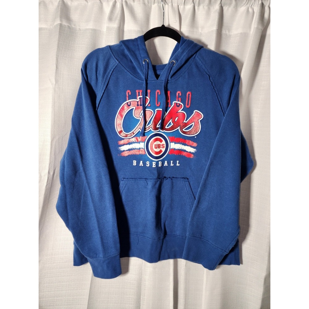 Chicago Cubs‎ Hoodie Womens Small Homage Kangaroo Pockets Size XL.